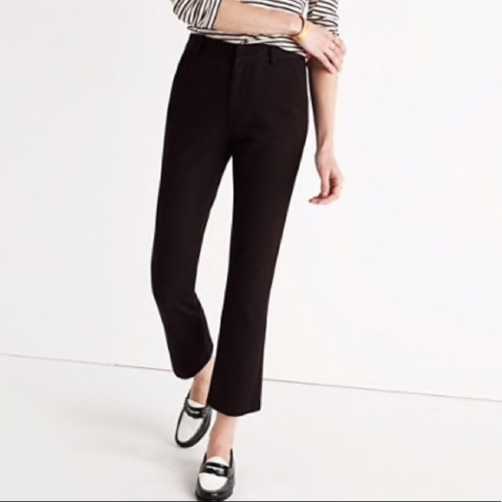 Madewell Pants Cali Demi Boot Ankle Trousers - Picture 1 of 8